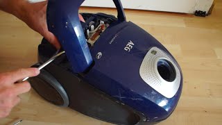 How to open / repair the AEG VX8 vacuum cleaner