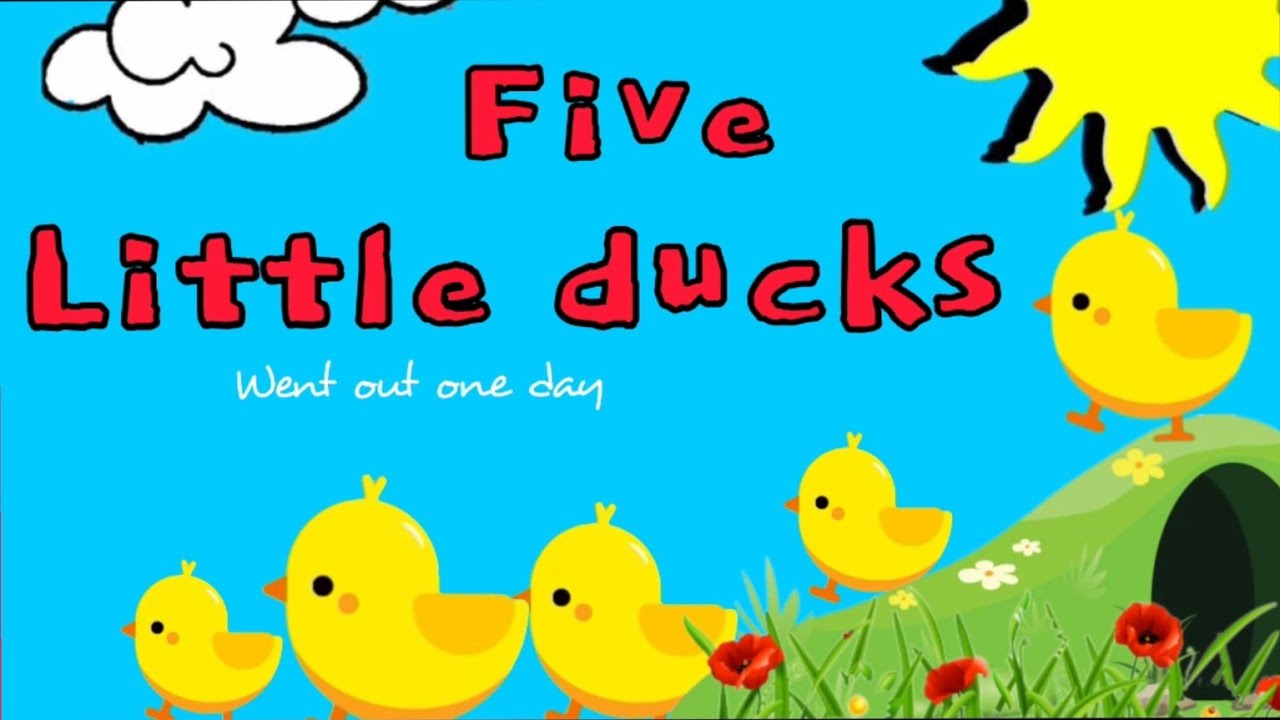 Five Little Ducks | Kids Song | Nursery Rhymes With Lyrics | # ...