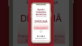 Sveču liešanas darbnīca drīzumā! #sveces #darbnīca #mīlikodari