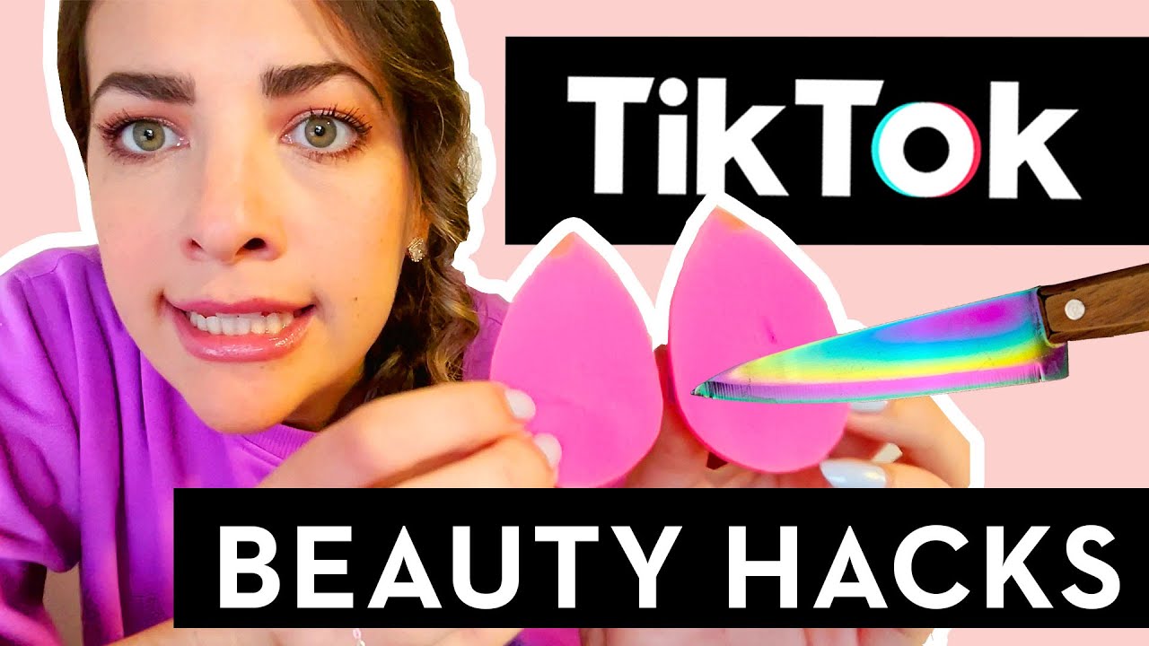 VIRAL TIK TOK BEAUTY HACKS Tried And Tested | Good Housekeeping - YouTube