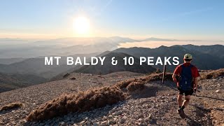 Running 32.5 miles across Mt Baldy and 10 Peaks