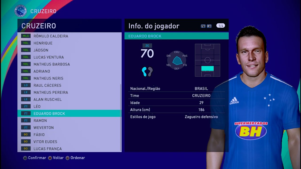 PES 2017 - BMPES (ATUALIZADO 2021) ELENCOS/FACES - YouTube