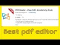 Xodo pdf editor for Windows pc | free pdf reader,editor & annotator | best pdf editor for computer