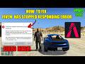 Fix FiveM Has Stopped Responding Error 2026 |Fix FiveM has stopped responding (SCRIPT DEADLOOP) 2026