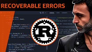 Debugging Rust with Recoverable Errors: Result, Match, ? - Full Crash Rust Tutorial for Beginners
