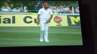 Greenidge b. Sandhu 1 (Lord's Cricket Ground, June 25 1983)