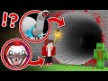 MAIZEN : JJ and Mikey Found Thomas & Charles Longest Tunnel Story - Minecraft Animation JJ & Mikey