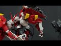 stop motion 고화질 추가장면 그것은 도 刀 라기에는 너무 컸다 gundam astray powered red stopmotion