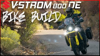 Suzuki V-Strom 800 DE Bike Build