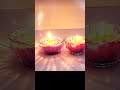 water diya for diwali 🕯 waterdiya easy making deepavali diwalicelebrations deepalu diyadecorathome