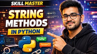 Python String Methods Explained in 8 Minutes | Beginner Friendly Tutorial