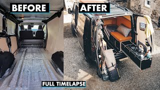 CamperVan Start To Finish | Van Build | Ford Transit Custom Trail Conversion Tim