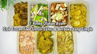 7 Resep Stok Lauk Frozen Food Untuk Sahur & Berbuka Puasa Yang  Lebih Simple