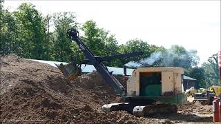 Bucyrus-Erie 30B Shovel - CAT Engine Part 1 - Brownsville May 2018