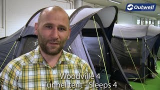 Outwell Woodville 4 Tent (2018) | Innovative Family Camping