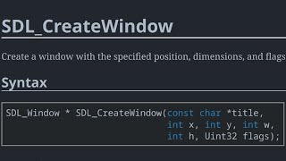 Making a Text Editor in C with SDL