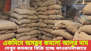 আজকে অসম্ভব কমে গেলো আলুর দাম #potatoes #potato #আলুরদাম