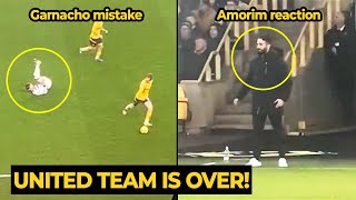 Ruben Amorim reaction to United players DIDN'T FOLLOW his instructions, look at Garnacho...