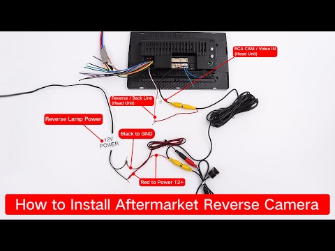 How to connect a rear view camera to your Android car radio