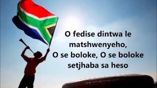Nkosi Sikelel' iAfrika (south african national anthem, with lyrics) - Inno nazio