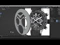 product modeling u0026 rendering a watch blender modeling tutorial part 1