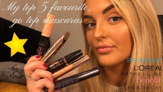 TOP 5 FAVOURITE MASCARAS / CHANTELLE CHATER 2019