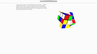 Three js Rubik cube