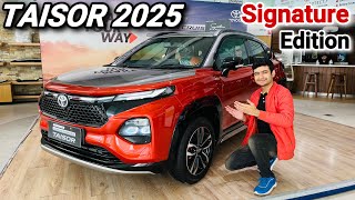 Toyota Taisor New Signature Edition 2025🔥| Fronx का खेल ख़तम !