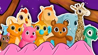Ten in the Bed! | Nursery Rhymes & Animal Sound Songs for Toddlers | Kids Learning Videos