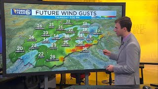 A mild Wednesday with increasing clouds