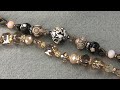 Necklace and Earrings Tutorial Featuring Jesse James Beads and TierraCast!!!