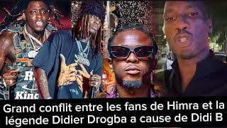 🚨Ça Chauffe entre légende Didier Drogba et les fans de Himra après Le concert Sauvage2 de Himra au p