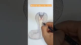 how to draw a snake #shorts #shortvideo #youtubeshorts #videoshorts #art