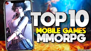 Top 10 BEST Mobile MMORPG Games iOS + Android