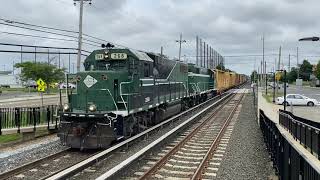 Sunday’s NYAR RS71 returning from Yaphank \u0026 Brookhaven Rail Terminal with 14 mixed cars! 07/11/2021!