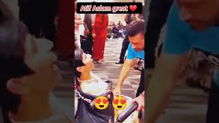 Atif Aslam Meeting And Thinking special fan for coming to his show|Great Man|Celebrities viral video