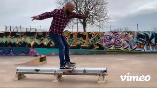 Skateboard Board slide fun 2021/22. #skateboarding #boardslide