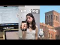 PRODUCTIVE UNI VLOG 🫐 study with me, days in my life at ucla, midterm exam grind, matchas, cramming