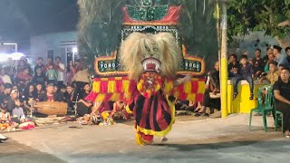 Joss Lurr !! Solah Kalem Dua Pembarong Reog Ponorogo Gerakannya Tenang Menghanyutkan..