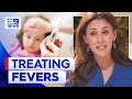 Aussie parents over-medicating children to treat fevers, according to new data | 9 News Australia