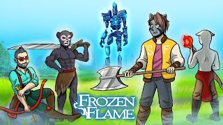 К ТАКОМУ НАС НЕ ГОТОВИЛИ! ОГРОМНЫЙ КАМЕННЫЙ БОСС! FROZEN FLAME