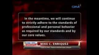 24 Oras: Pahayag ng GMA Network kaugnay sa ulat ng Philippine Daily Inquirer