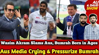 Wasim Akram Slams Aus Media Pressurize Tactics Failed \