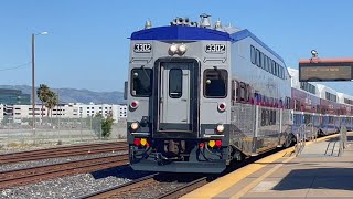 Caltrain, ACE, and Amtrak Action at Santa Clara on May 19, 2023