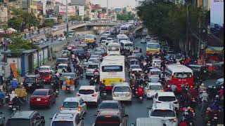 FREE STOCK FOOTAGE - Heavy traffic