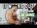 Mr. Olympia Shredding Diet | Full Day Of Eating | Food + Supplements