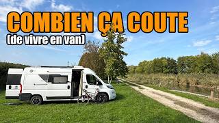 Combien ça coute de vivre en van à l'année ?