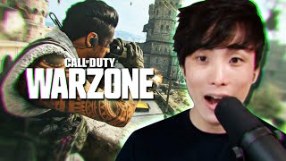 Sykkuno tries Call of Duty: Warzone (REACTION)