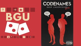 Codenames Deep Undercover 2.0 Unboxing