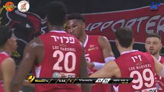 Yiftach Ziv Assists in Hapoel Haifa vs. Hapoel Galil-Gilboa